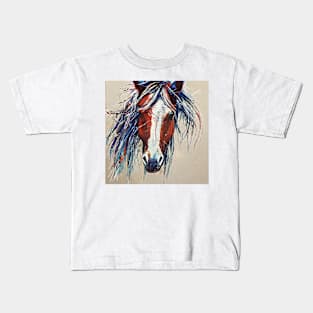 Wild mustang Kids T-Shirt